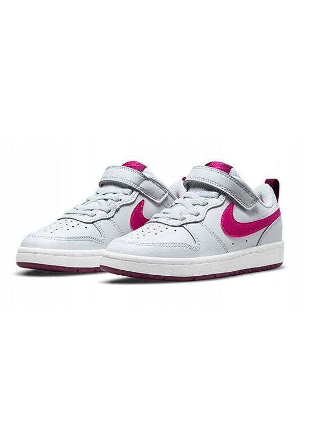 Buty Sportowe Dziecięce Nike Court Borough Low 2 (Psv). Okazja: na uczelnię, na co dzień. Kolor: biały. Model: Nike Court. Sport: turystyka piesza