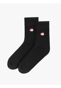 Ryłko - Świąteczne skarpety unisex. Kolor: czarny. Materiał: poliamid, elastan, bawełna