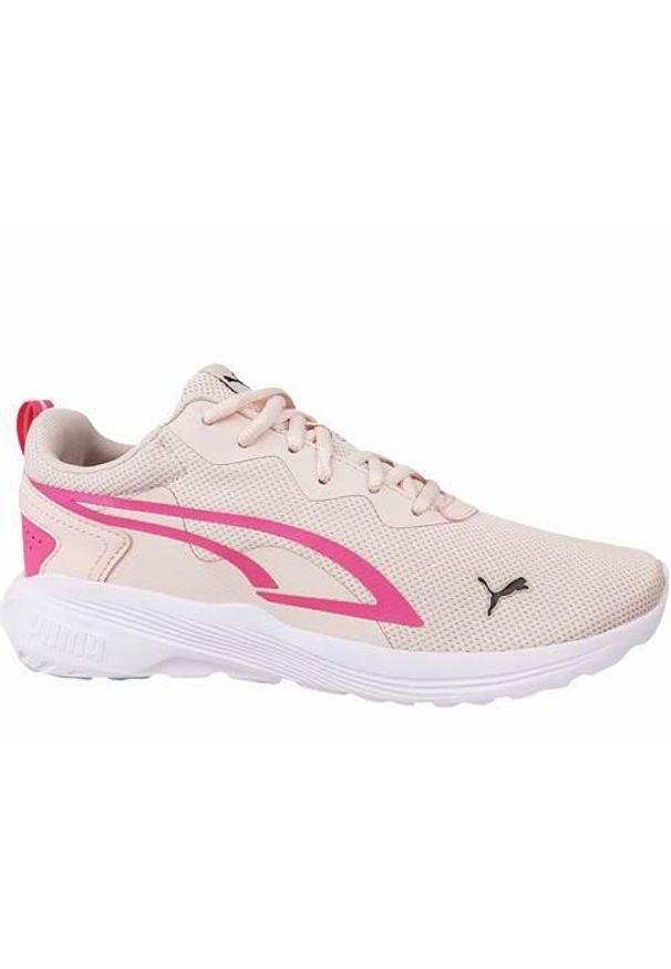 Buty treningowe damskie Puma Allday Active. Zapięcie: sznurówki. Kolor: beżowy. Materiał: guma, syntetyk, tkanina, materiał. Szerokość cholewki: normalna