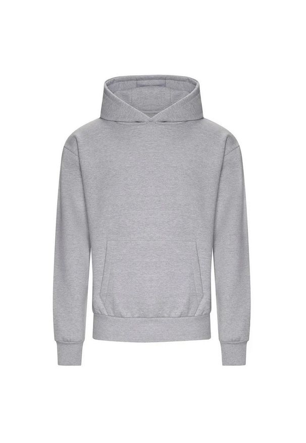 AWDIS - Bluza Z Kapturem Dla Dorosłych Unisex Signature Heather Heavyweight. Typ kołnierza: kaptur. Kolor: szary