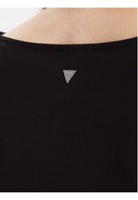 Guess Bluzka W5BP46 KCYV2 Czarny Slim Fit. Kolor: czarny. Materiał: wiskoza #3