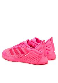 Adidas - adidas Buty na siłownię Dropset 3 JS0274 Różowy. Kolor: różowy. Materiał: materiał. Sport: fitness #2