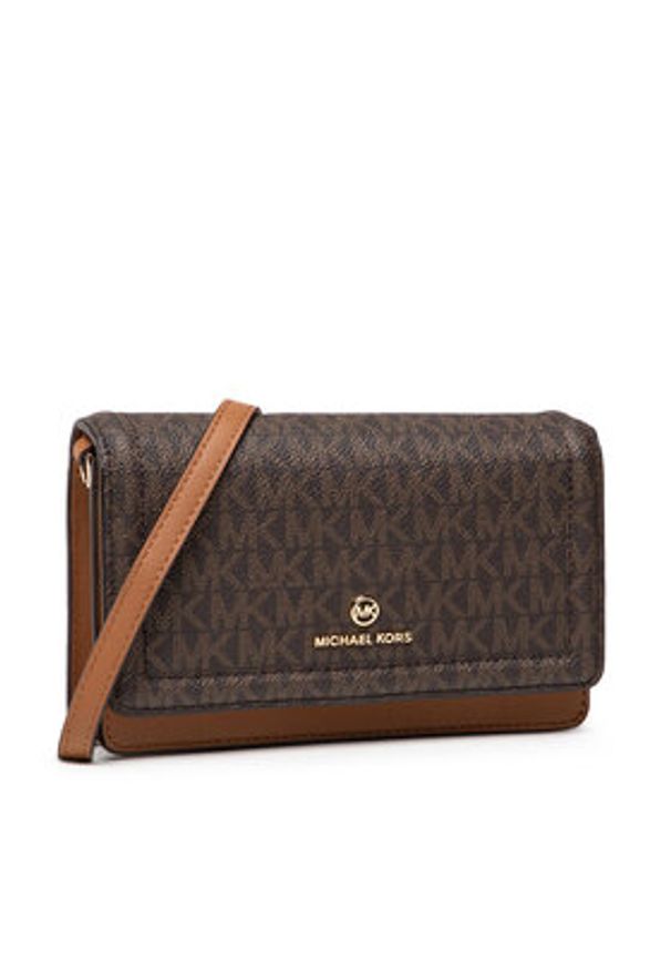 MICHAEL Michael Kors Torebka Jet Set Charm 32S1GT9C2B Brązowy. Kolor: brązowy. Materiał: skórzane
