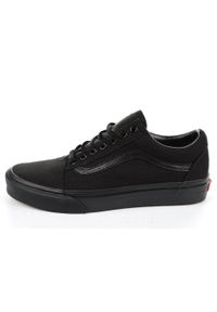 Buty trampki sportowe męskie Vans Old Skool. Kolor: czarny. Materiał: materiał, tkanina. Szerokość cholewki: normalna. Styl: sportowy