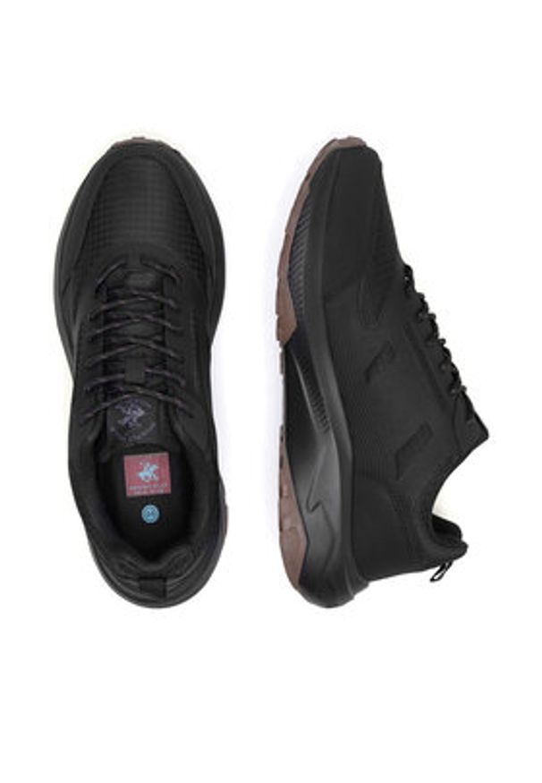 Beverly Hills Polo Club Sneakersy M-VS31977-01 Czarny. Kolor: czarny. Materiał: materiał