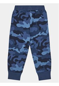GAP - Gap Spodnie dresowe 633913-06 Niebieski Regular Fit. Kolor: niebieski. Materiał: bawełna