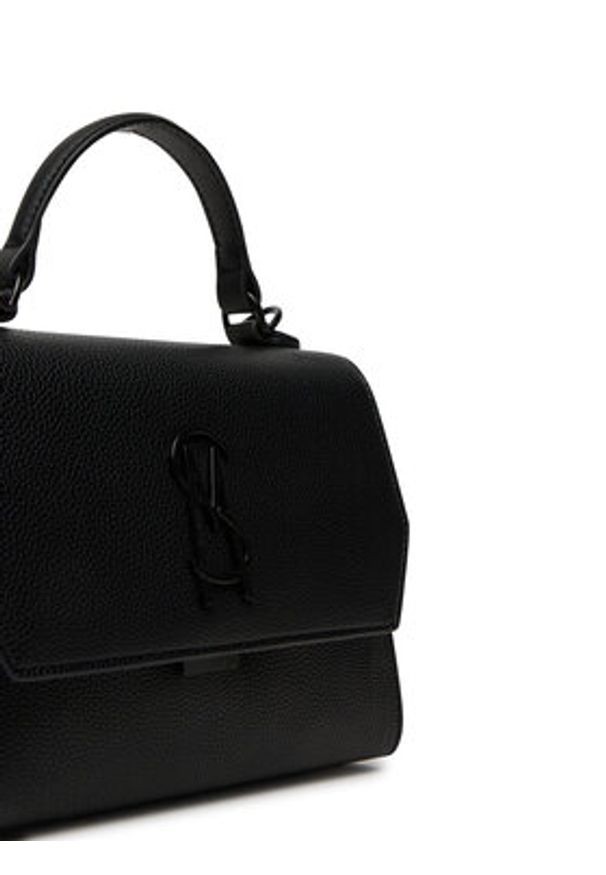 Steve Madden Torebka Blattuca SM13000782 Czarny. Kolor: czarny. Materiał: skórzane