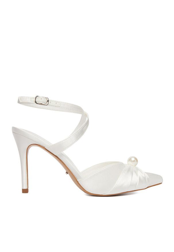 DeeZee Szpilki CEO-CD23029-13 Biały. Kolor: biały. Materiał: materiał. Obcas: na szpilce