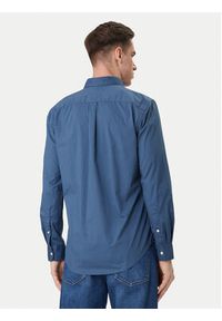 TOMMY HILFIGER - Tommy Hilfiger Koszula MW0MW37550 Niebieski Regular Fit. Kolor: niebieski. Materiał: bawełna #5