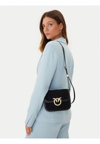 Pinko - PINKO Torebka Love Box Bag Fl Mini AI 25-26 PLTT 104297 A2JH Czarny. Kolor: czarny. Materiał: skórzane #1