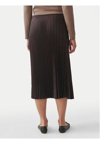 Tatuum Spódnica plisowana Brimi T2419.174B Brązowy Regular Fit. Kolor: brązowy. Materiał: syntetyk #4