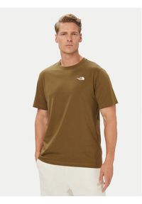The North Face T-Shirt Evolution Simple Dome NF0A8CZ2 Zielony Regular Fit. Kolor: zielony. Materiał: bawełna #1