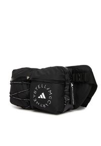 Adidas by Stella McCartney - adidas by Stella McCartney Saszetka nerka Bum IW1618 Czarny. Kolor: czarny. Materiał: materiał #6