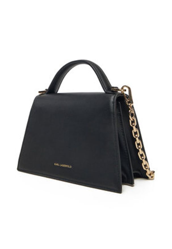 Karl Lagerfeld - KARL LAGERFELD Torebka A1W30038 Czarny. Kolor: czarny. Materiał: skórzane