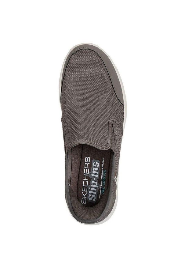 skechers - Adidasy Skechers Equalizer 5.0 - Dray, Mężczyźni. Kolor: szary. Materiał: materiał