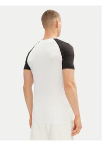 BOSS T-Shirt 50539114 Biały Slim Fit. Kolor: biały. Materiał: syntetyk