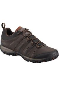 columbia - Buty trekkingowe męskie Columbia Woodburn Ii. Kolor: brązowy, wielokolorowy. Materiał: materiał, skóra. Szerokość cholewki: normalna. Sport: turystyka piesza