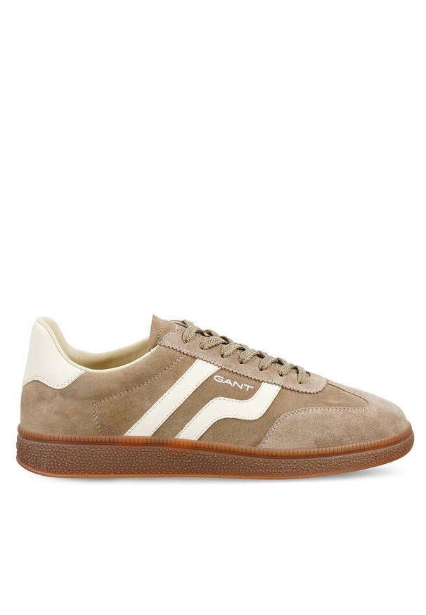 GANT - Sneakersy Gant. Kolor: brązowy