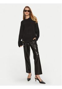 MICHAEL Michael Kors Sweter MF460YPF2G Czarny Relaxed Fit. Kolor: czarny. Materiał: wełna #5