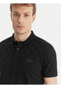 BOSS Polo PS Spirit 70 50559802 Czarny Regular Fit. Typ kołnierza: polo. Kolor: czarny. Materiał: bawełna #2