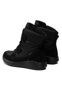 ecco - ECCO Śniegowce Urban Snowboarder 72235351052 Czarny. Kolor: czarny. Materiał: materiał #5