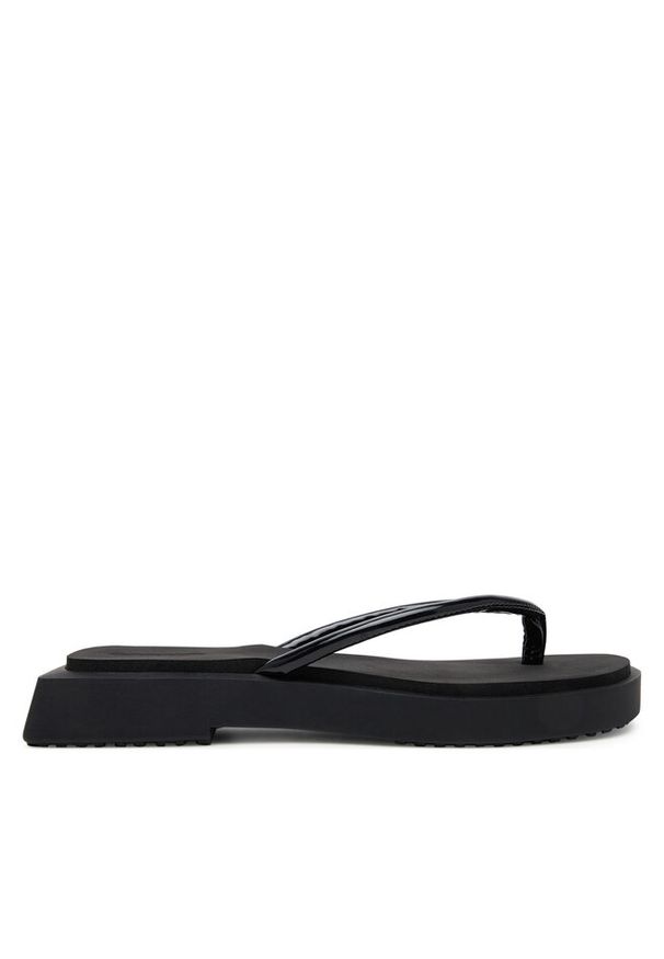 Japonki Calvin Klein Jeans. Kolor: czarny