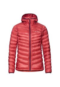 Vaude - Damska kurtka z kapturem VAUDE Batura. Typ kołnierza: kaptur. Kolor: wielokolorowy, czarny, brązowy. Materiał: puch. Sport: turystyka piesza