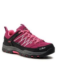 CMP Trekkingi Kids Rigel Low Trekking Shoes Wp 3Q13244J Różowy. Kolor: różowy. Materiał: zamsz, skóra #5