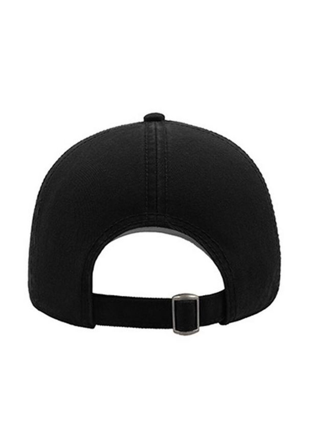ATLANTIS - Czapka Baseballowa Chino Action 6 Panel. Kolor: czarny