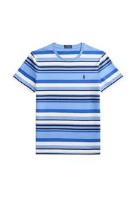 Polo Ralph Lauren T-Shirt 710B21926001 Niebieski Regular Fit. Typ kołnierza: polo. Kolor: niebieski. Materiał: bawełna #4