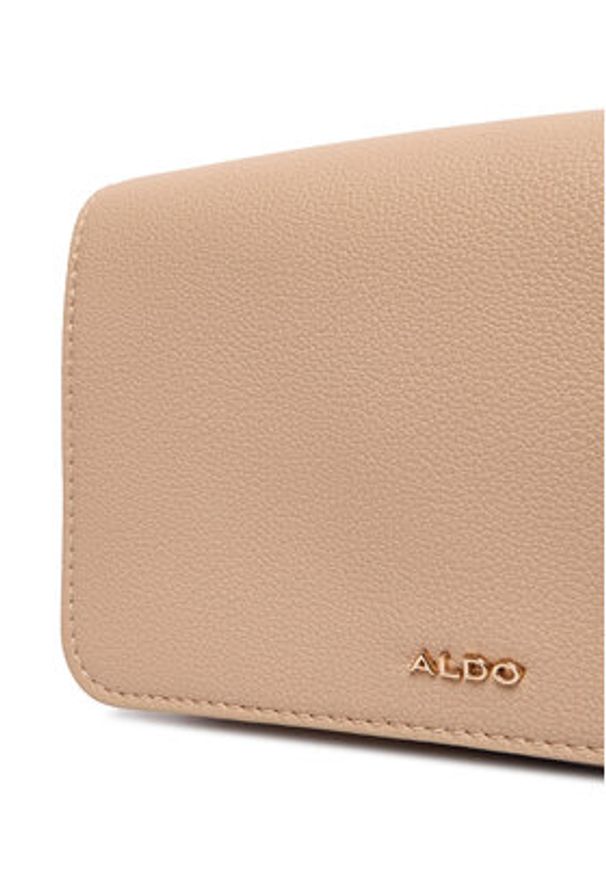 Aldo Torebka Riverly 14143642 Beżowy. Kolor: beżowy. Materiał: skórzane