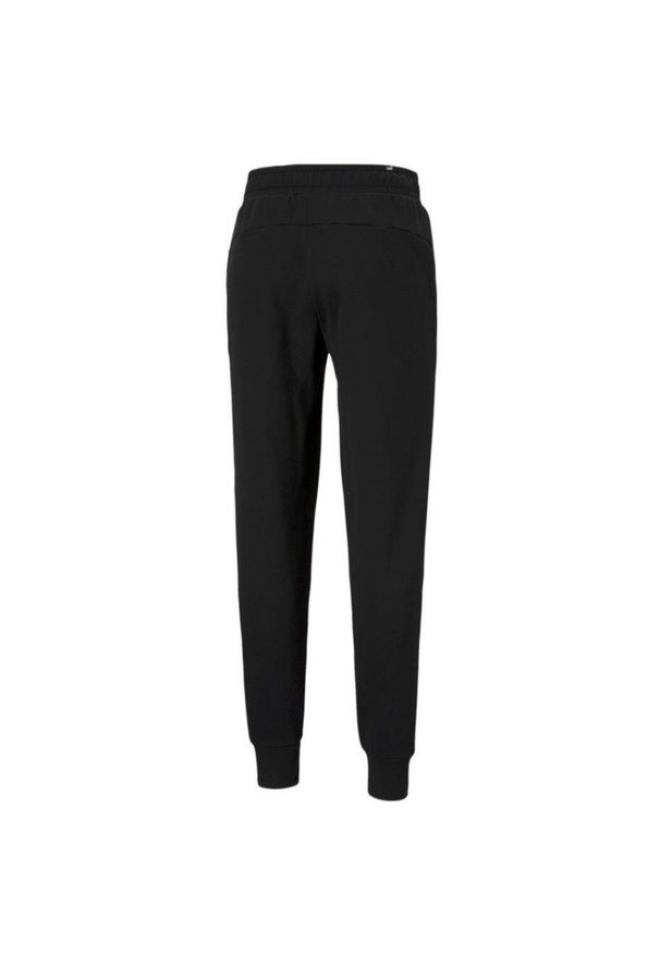 Spodnie męskie Puma ESS Logo Pants TR. Kolor: czarny. Materiał: bawełna, materiał