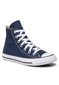 Converse Trampki All Star Hi M9622 Granatowy. Kolor: niebieski. Materiał: materiał #7