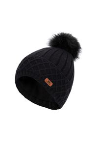 TRESPASS - Czapka Damska Sherbet. Kolor: czarny. Styl: sportowy #1