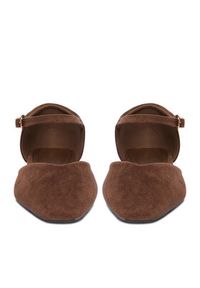 DeeZee Baleriny CEO-JD-J-18 Brązowy. Kolor: brązowy. Materiał: materiał #8