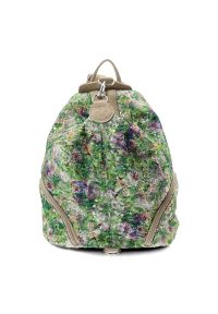 Plecak Damski Rieker, z wytrzymałego materiału z dekoracyjnym wzorem z regulowanymi szelkami pionowym zamkiem z przodu dodatkowymi kieszeniami i prak. Kolor: zielony. Materiał: materiał. Wzór: nadruk, kwiaty. Styl: casual #8
