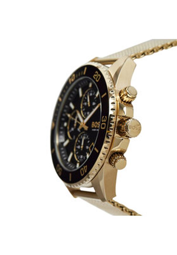BOSS - Boss Zegarek Admiral 1513906 Złoty. Kolor: złoty