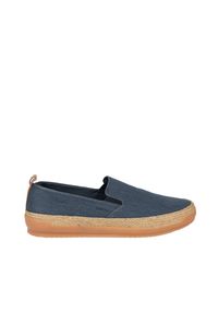 Geox Espadryle "Mondello" | U029EC 00010 | Mężczyzna | Granatowy. Okazja: na co dzień. Nosek buta: okrągły. Zapięcie: bez zapięcia. Kolor: niebieski. Materiał: tkanina #4