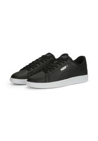 Puma - Sneakersy Smash 3.0 L PUMA Black White black. Zapięcie: sznurówki. Kolor: biały, wielokolorowy, czarny. Materiał: materiał, syntetyk. Szerokość cholewki: normalna. Sport: turystyka piesza