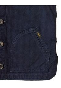 Lee - LEE WAISTCOAST DZIECIĘCA KAMIZELKA LOGO MARKOWA NAVY L232HGTD. Okazja: na co dzień. Materiał: jeans. Styl: młodzieżowy, casual, elegancki #4