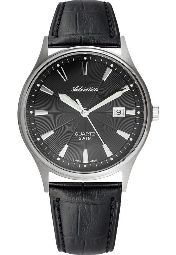 Zegarek Adriatica Zegarek Adriatica A1171.4214Q Męski Tytanowy uniwersalny