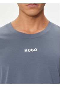 Hugo T-Shirt Linked 50518646 Niebieski Relaxed Fit. Kolor: niebieski. Materiał: bawełna #3