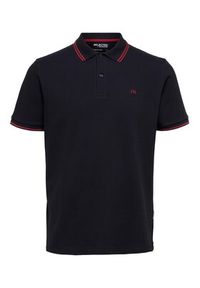 Selected Homme Polo 16087840 Czarny Regular Fit. Typ kołnierza: polo. Kolor: czarny #4