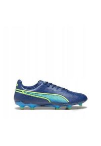 Buty piłkarskie męskie Puma King Match. Kolor: czarny. Materiał: syntetyk, materiał. Szerokość cholewki: normalna. Sport: piłka nożna #1
