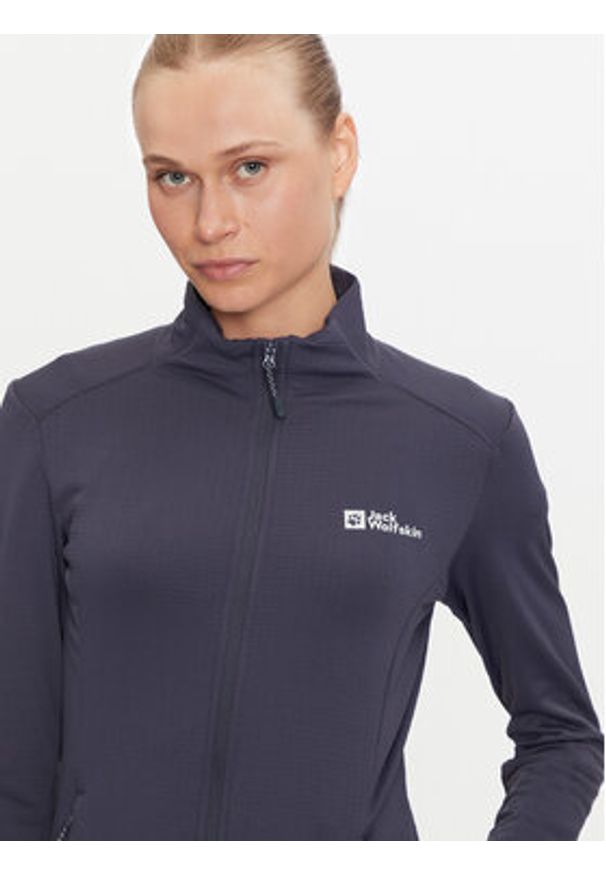 Jack Wolfskin Bluza techniczna Kolbenberg 1710354 Szary Regular Fit. Kolor: szary. Materiał: syntetyk