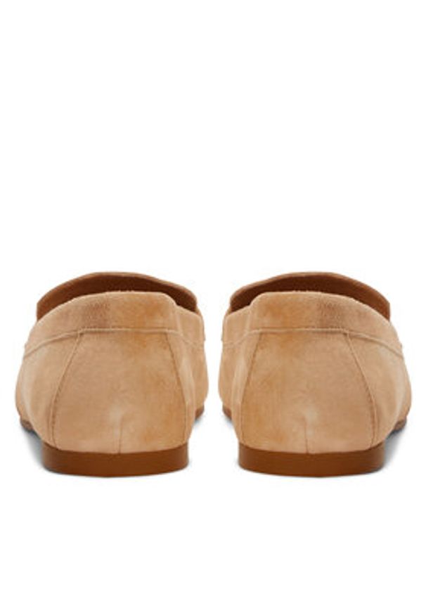 Lauren Ralph Lauren - LAUREN RALPH LAUREN Lordsy 802946809007 Brązowy. Kolor: brązowy. Materiał: zamsz, skóra
