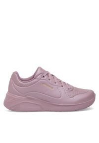 skechers - Skechers Sneakersy Uno Light 8750063/DKMV Różowy. Kolor: różowy. Materiał: skóra