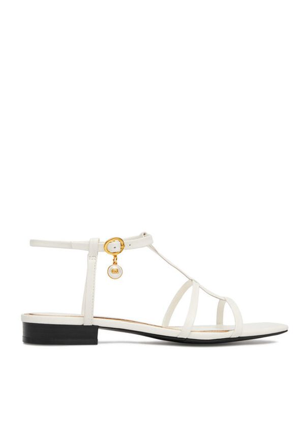 Gino Rossi - GINO ROSSI Sandały CEO-ROSE-LT22866-1 Biały. Kolor: biały. Materiał: skóra