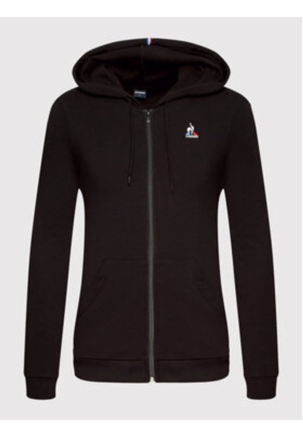 Le Coq Sportif Bluza 2210516 Czarny Regular Fit. Kolor: czarny. Materiał: bawełna