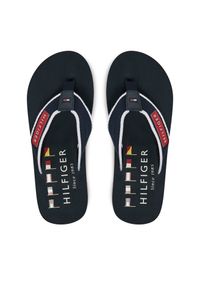 TOMMY HILFIGER - Japonki Tommy Hilfiger. Kolor: niebieski